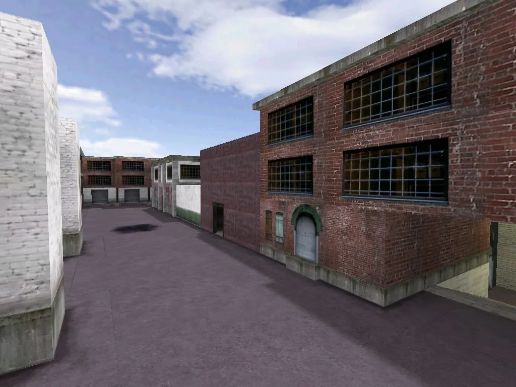 Скриншот  Карта de_nine для CS 1.6: Тактический анализ и особенности