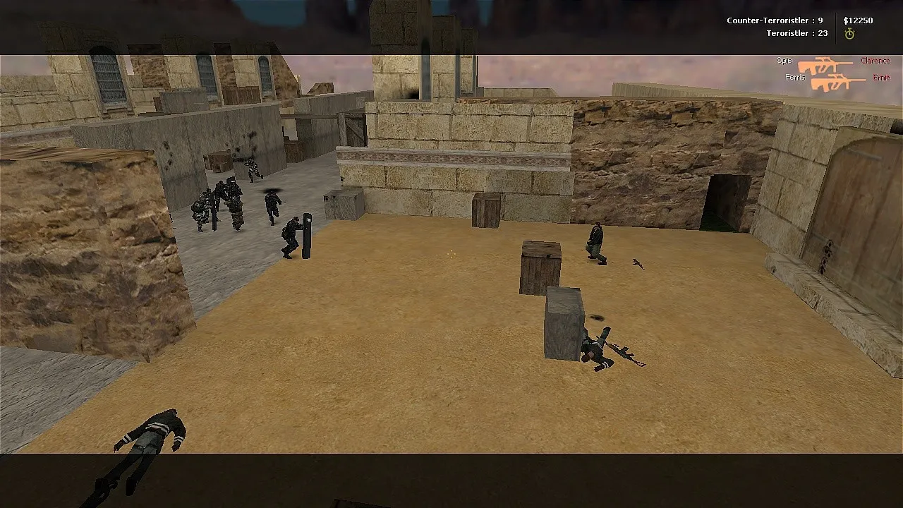 Скриншот  Карта de_noyan для CS 1.6 - тактический шутер в действии