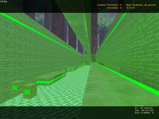 Скриншот Карта «deathrun_all_green2» для CS 1.6