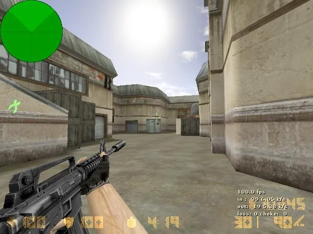 Скриншот  Карта de_localstrike для Counter-Strike 1.6: тактика и особенности