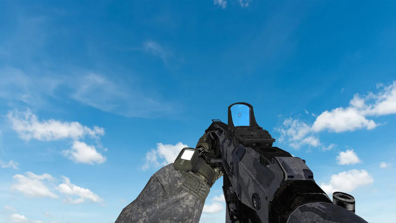 Скриншот  Пак моделей оружия «CoD MW3 Pack» для CS 1.6: v_, p_, w_ модели, звуки, анимация осмотра и текстуры