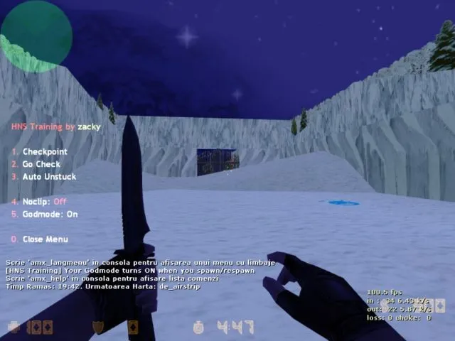 Скриншот  Скачать deathrun_jinglebells для CS 1.6: разметка, тактика за терр и спец-режим для т-игроков