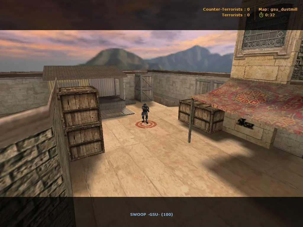 Скриншот  Карта gsu_dustmill для CS 1.6 - Особенности и Тактики