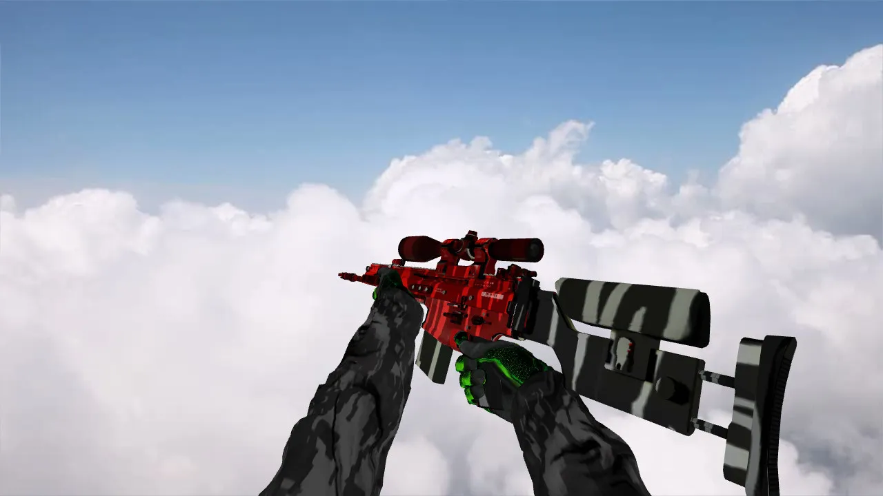 Скриншот  Пак моделей оружия «Hand Wraps Slaughter Pack» для CS 1.6: v_, p_, w_ модели, звуки, анимация осмотра, текстуры и настройка