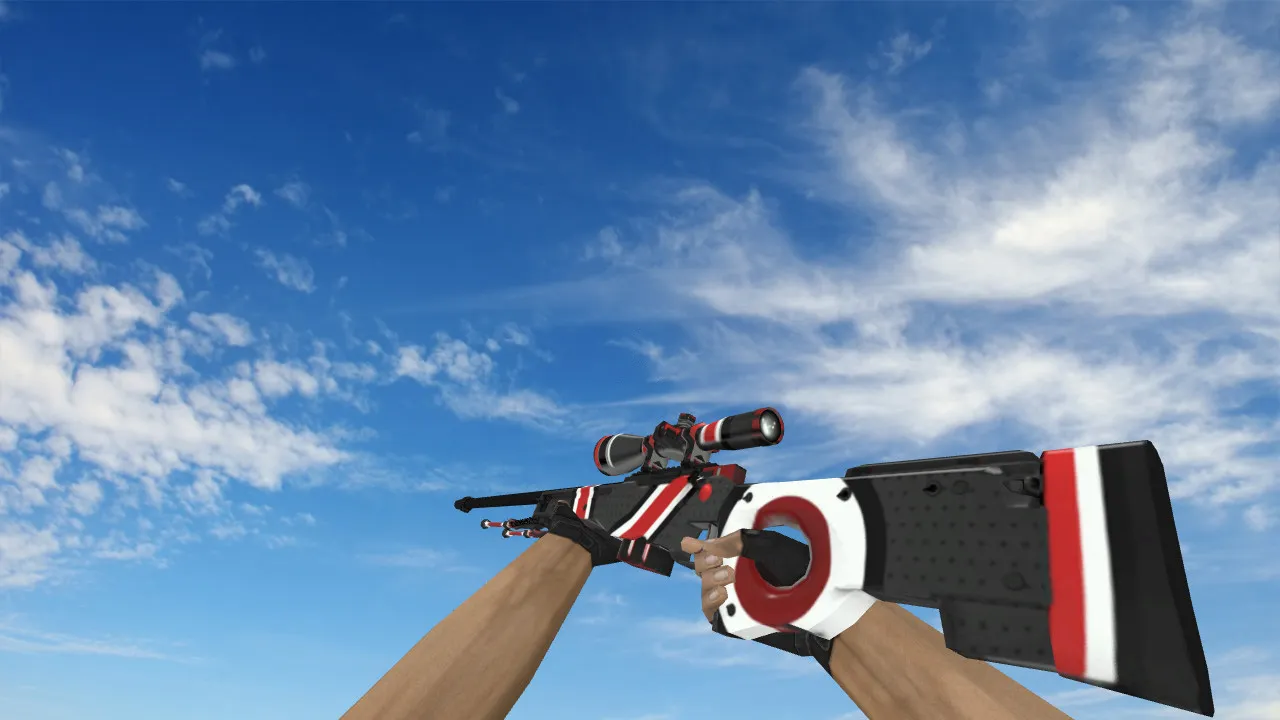 Скриншот Модель «AWP Millenium» для CS 1.6 - Качественные текстуры и анимация