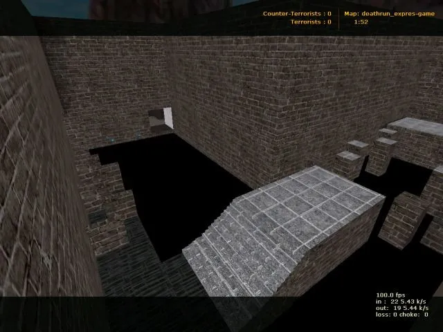 Скриншот Карта «deathrun_expres-game» для CS 1.6