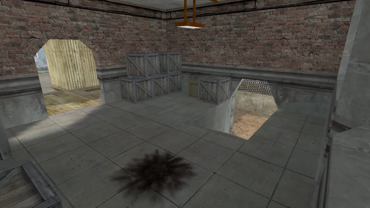 Скриншот  Карта de_kd для CS 1.6 - Тактические возможности и особенности