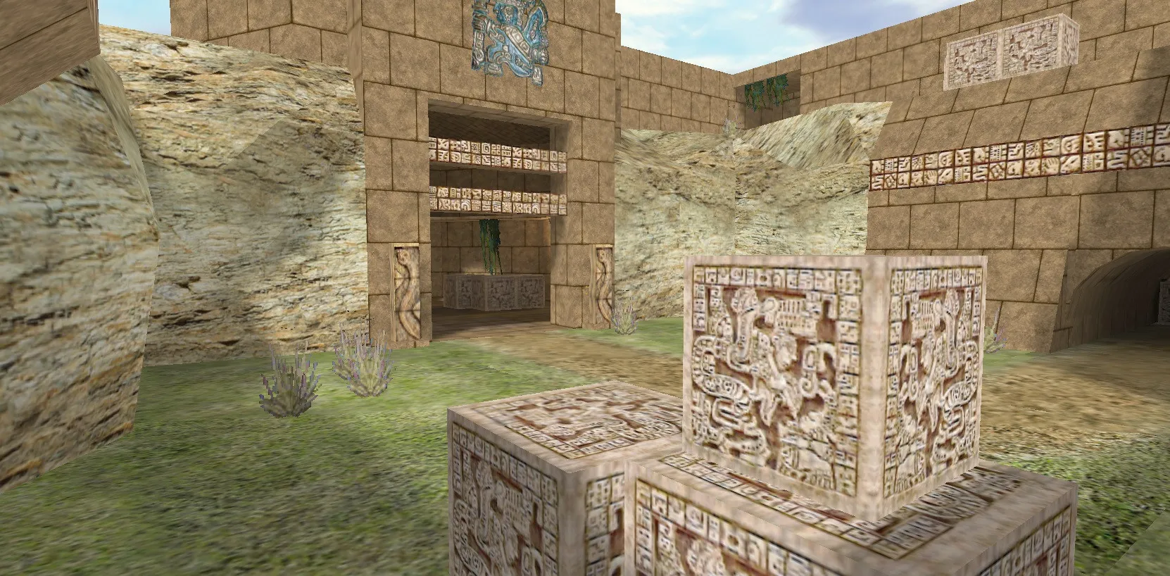 Скриншот  Карта de_maya_beta4 для CS 1.6: Тактические особенности и отзывы