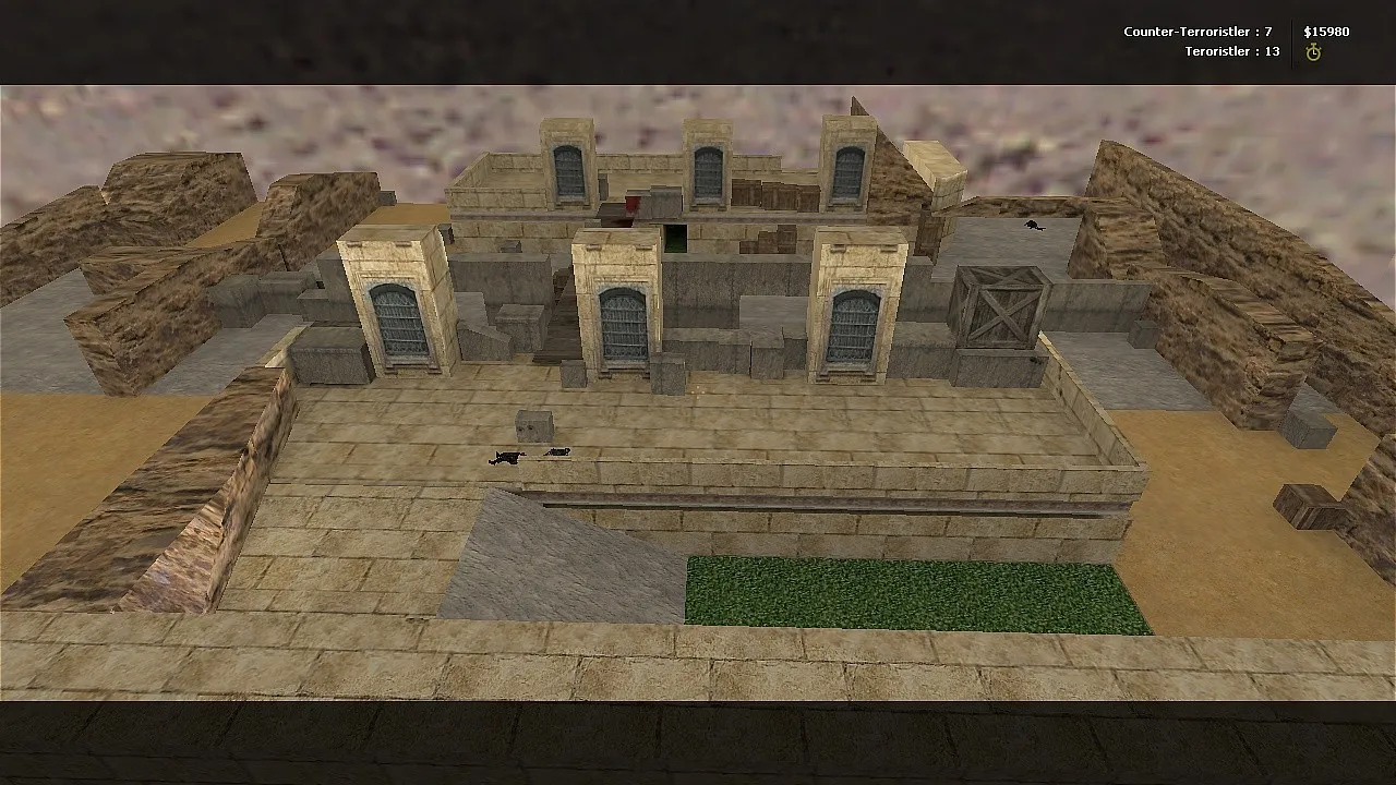 Скриншот  Карта de_noyan для CS 1.6 - тактический шутер в действии