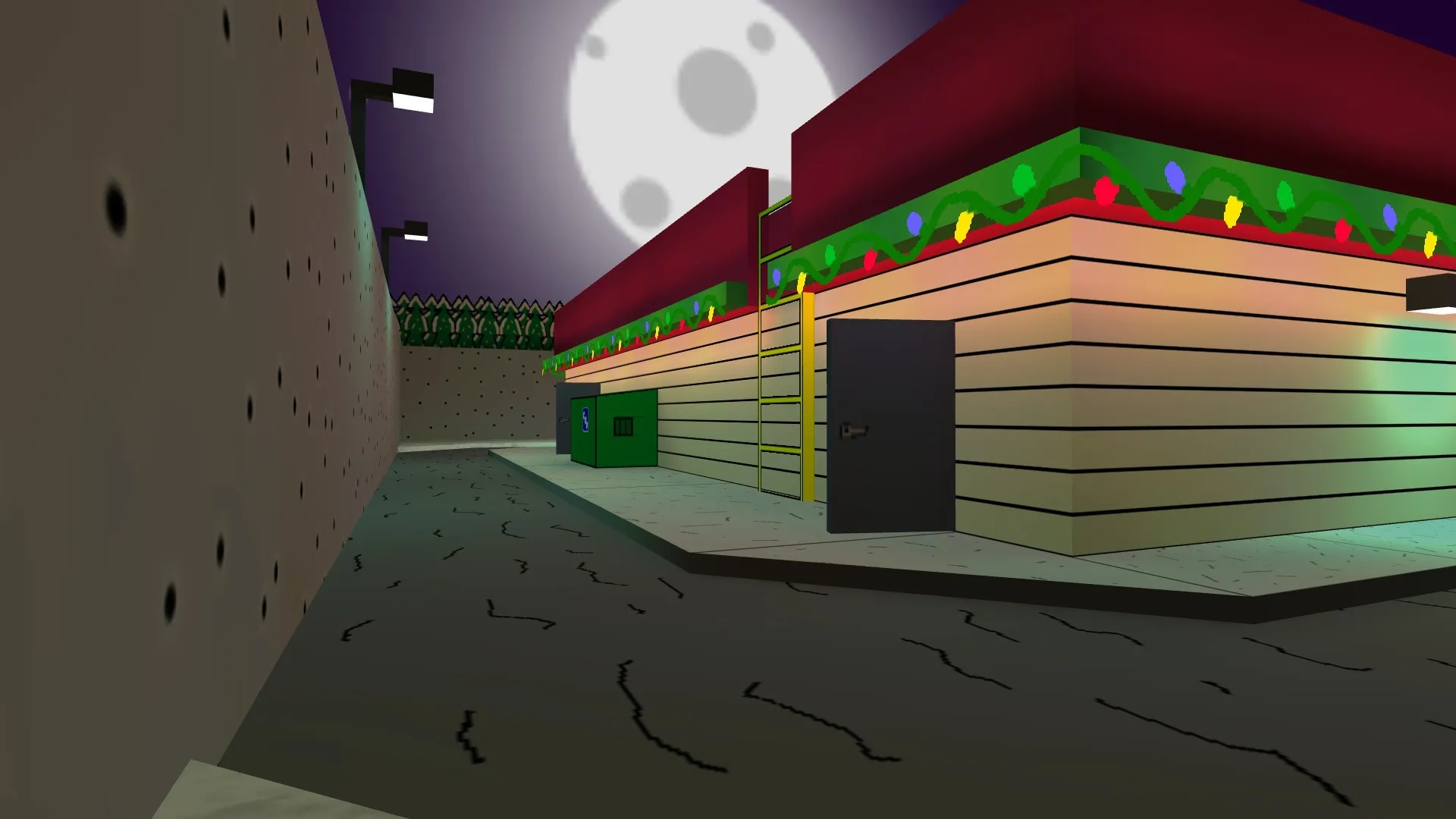 Скриншот  Карта «de_massachusetts_xmas» для CS 1.6 — Тактические особенности и преимущества