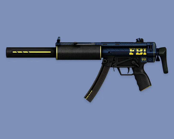 Скриншот MP5-SD «Агент» для CS 1.6 - Ваша Идеальная Модель Оружия