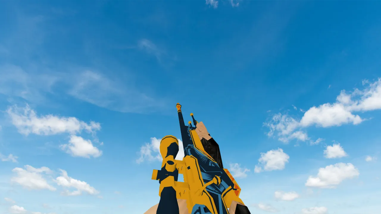 Скриншот Модель AWP Blue Angel для CS 1.6 - Улучшенная точность и стиль