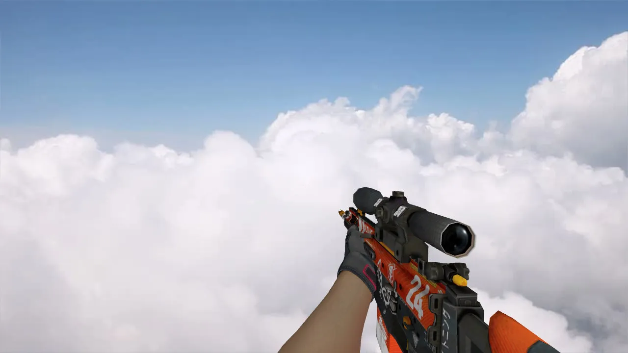 Скриншот Модель SG-550 «Кровавый спорт» для CS 1.6 - Идеальный выбор