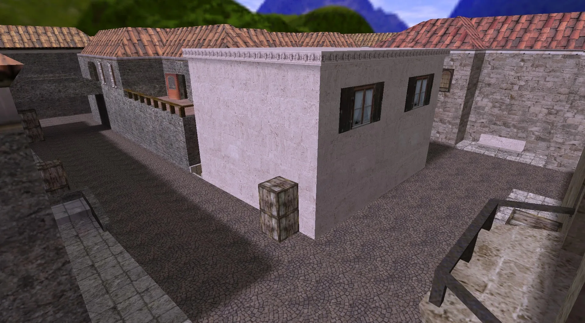 Скриншот  Карта de_inferno_2020 для Counter-Strike 1.6: подробный обзор