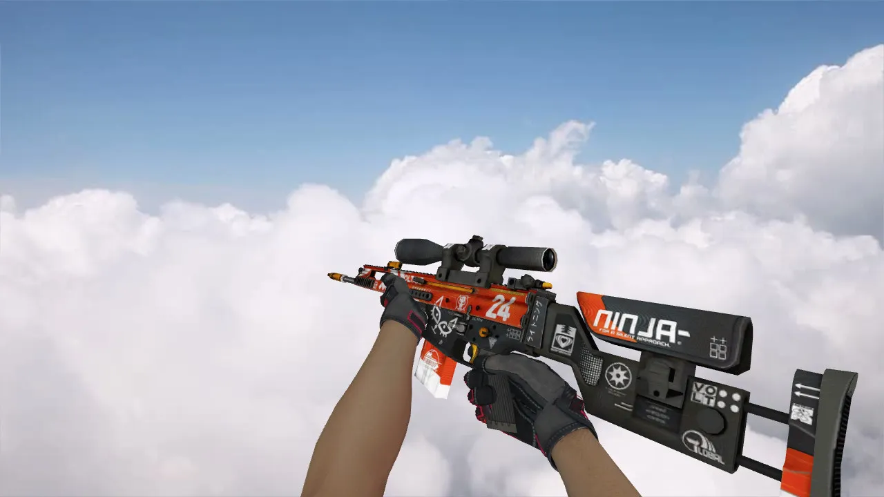 Скриншот Модель SG-550 «Кровавый спорт» для CS 1.6 - Идеальный выбор