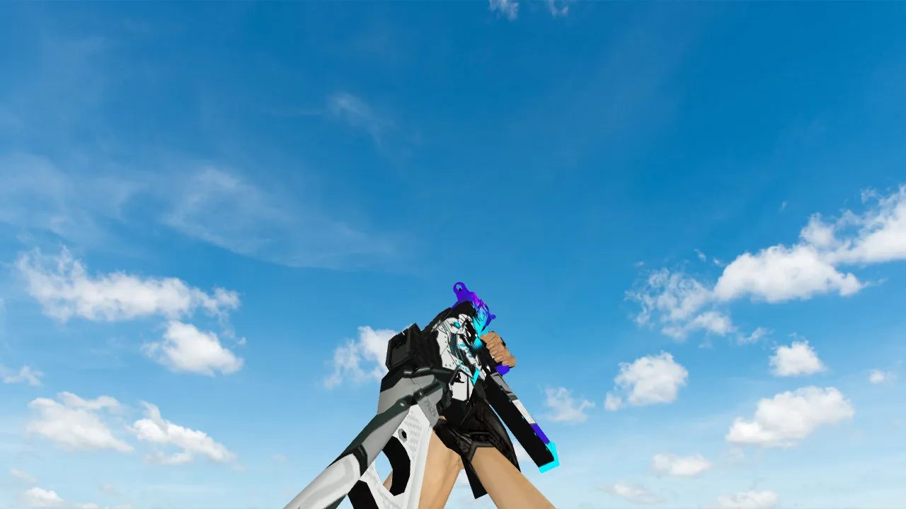 Скриншот Модель UMP-45 Mecha Dragon для CS 1.6 - Качественные текстуры и анимации