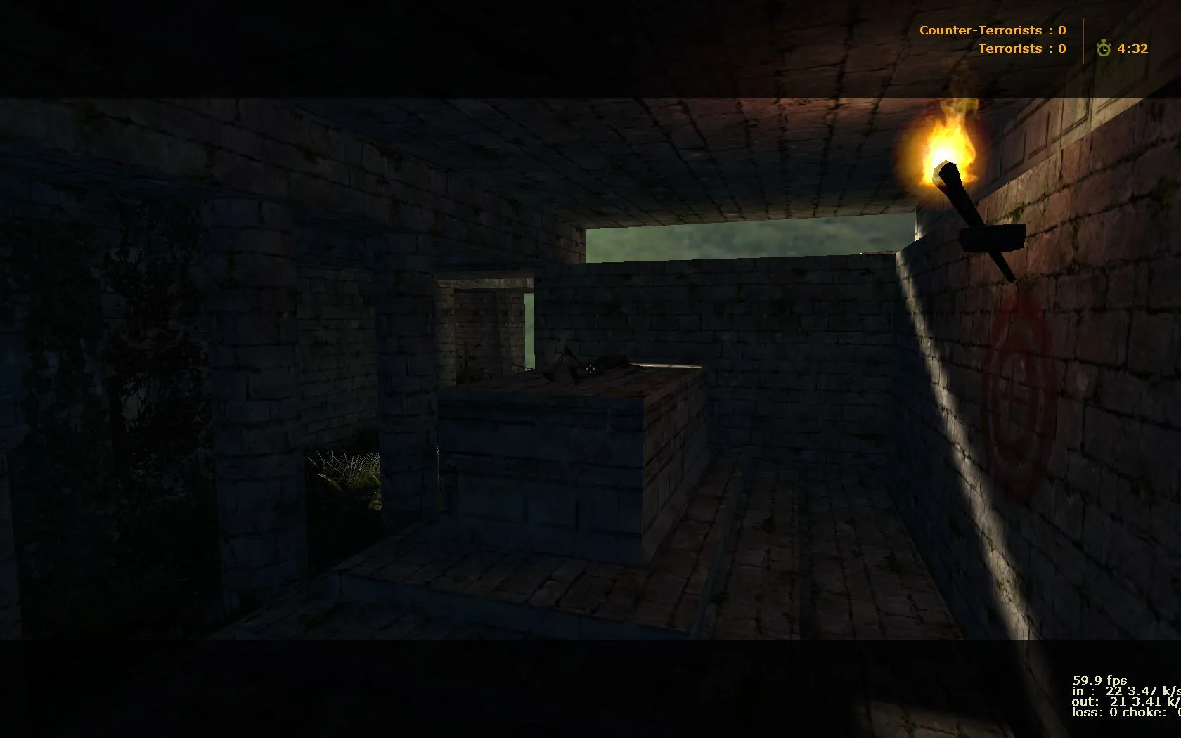 Скриншот  de_enlightment карта для CS 1.6: точки, пути, .nav для ботов, оптимизация wpoly/epoly и баланс сторон