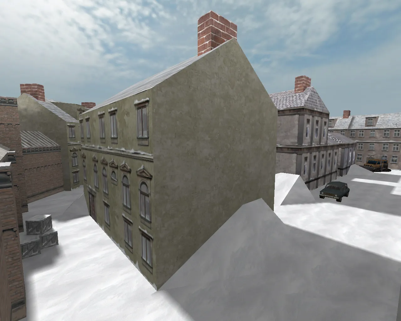 Скриншот  cs_winter для CS 1.6: тактики сторон, точки, .nav для ботов и оптимизация карт