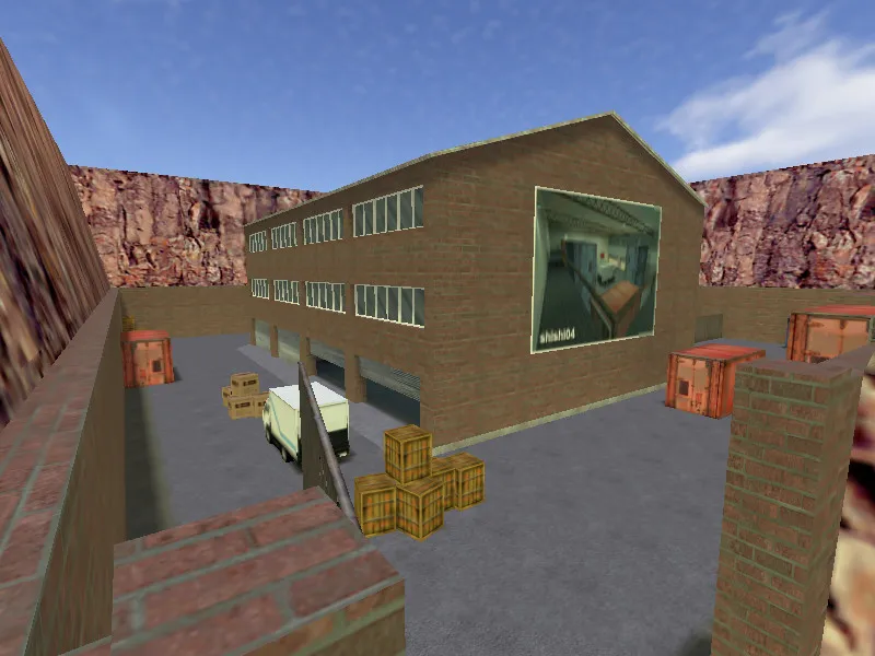Скриншот  Карта de_shishi04 для Counter-Strike 1.6: подробный обзор
