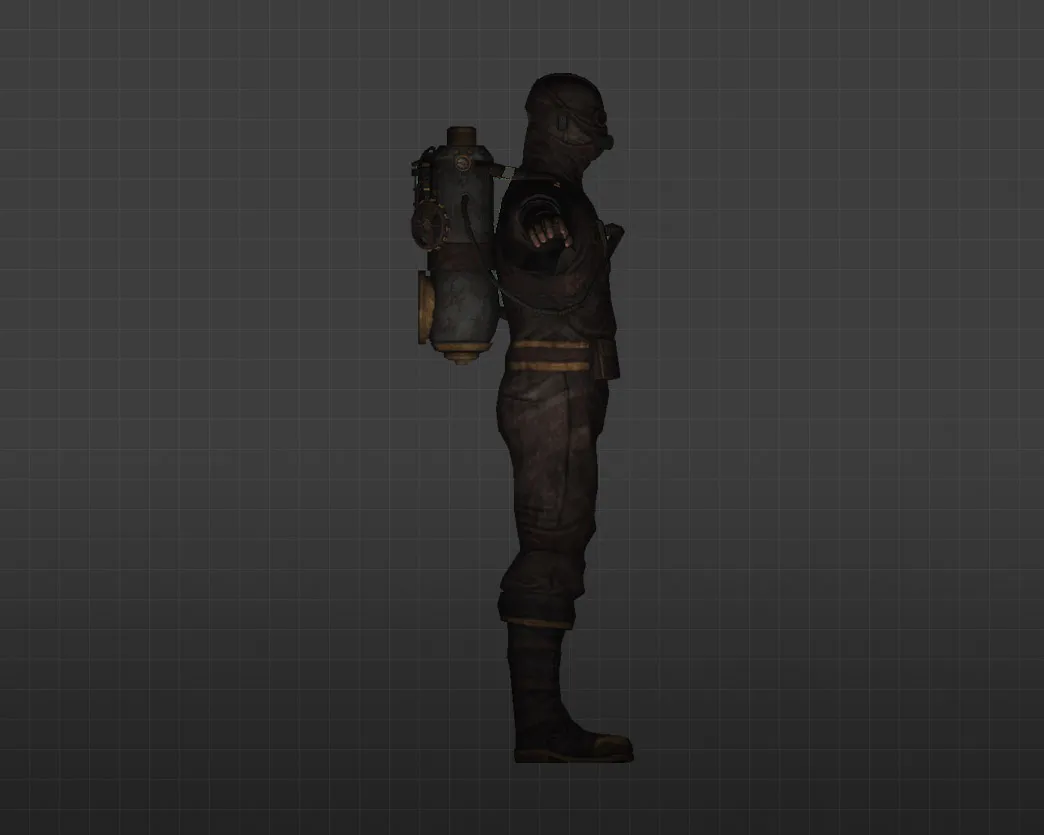 Скриншот Стимпанк-террорист для CS 1.6 - уникальная модель игрока