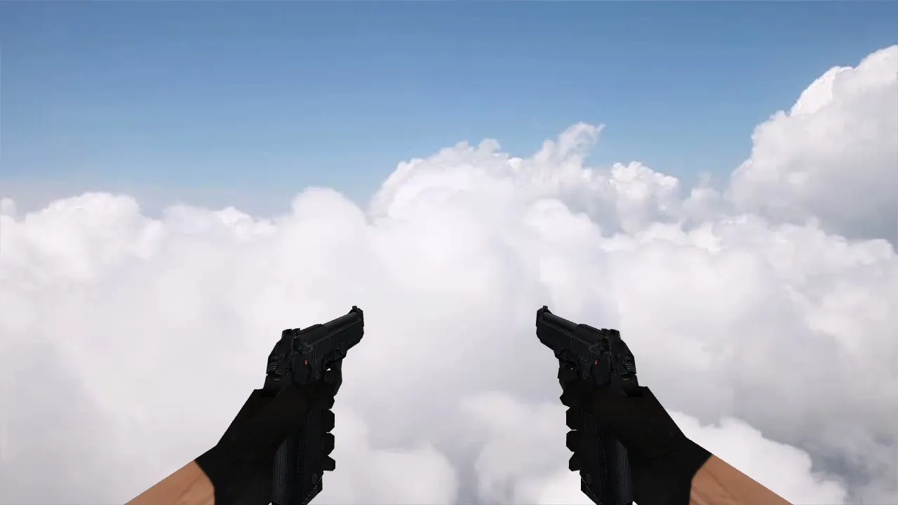 Скриншот  HD пак моделей оружия для CS 1.6: v_ п_, w_ модели, звуки, анимация осмотра и качество текстур