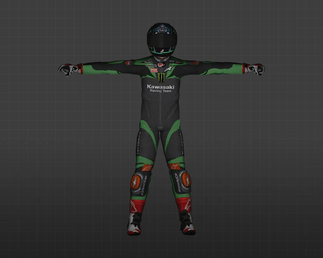 Скриншот Модель «Мотогонщик» для CS 1.6 - Уникальный скин для игроков