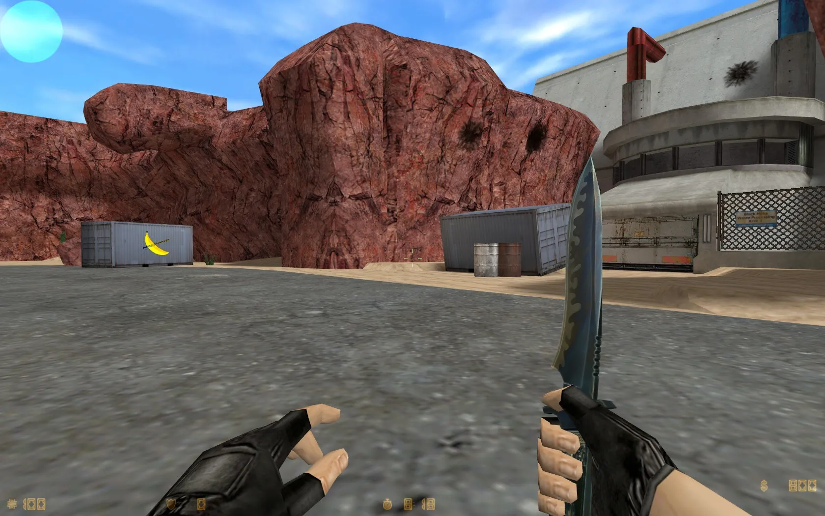 Скриншот  de_facility_czl — карта DE для CS 1.6: баланс сторон, точки, .nav и оптимизация wpoly/epoly