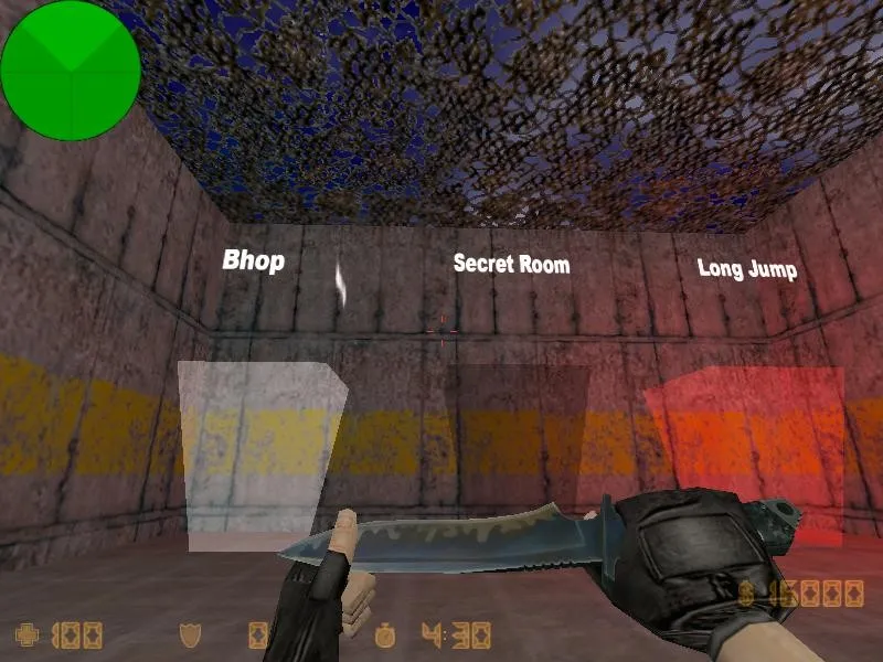 Скриншот  deathrun_form для CS 1.6: карта deathrun с точками, ловушками и поддержкой ботов