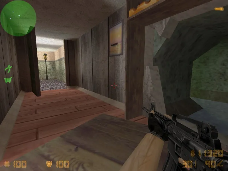 Скриншот  Карта de_ultra_ninja для CS 1.6 - Тактический шутер с уникальной игрой