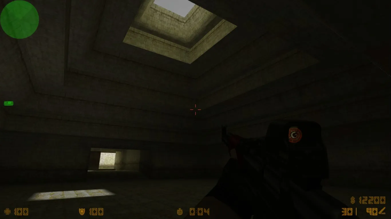 Скриншот  de_aztec2014 карта для CS 1.6: тактики, точки, nav для ботов, оптимизация wpoly/epoly