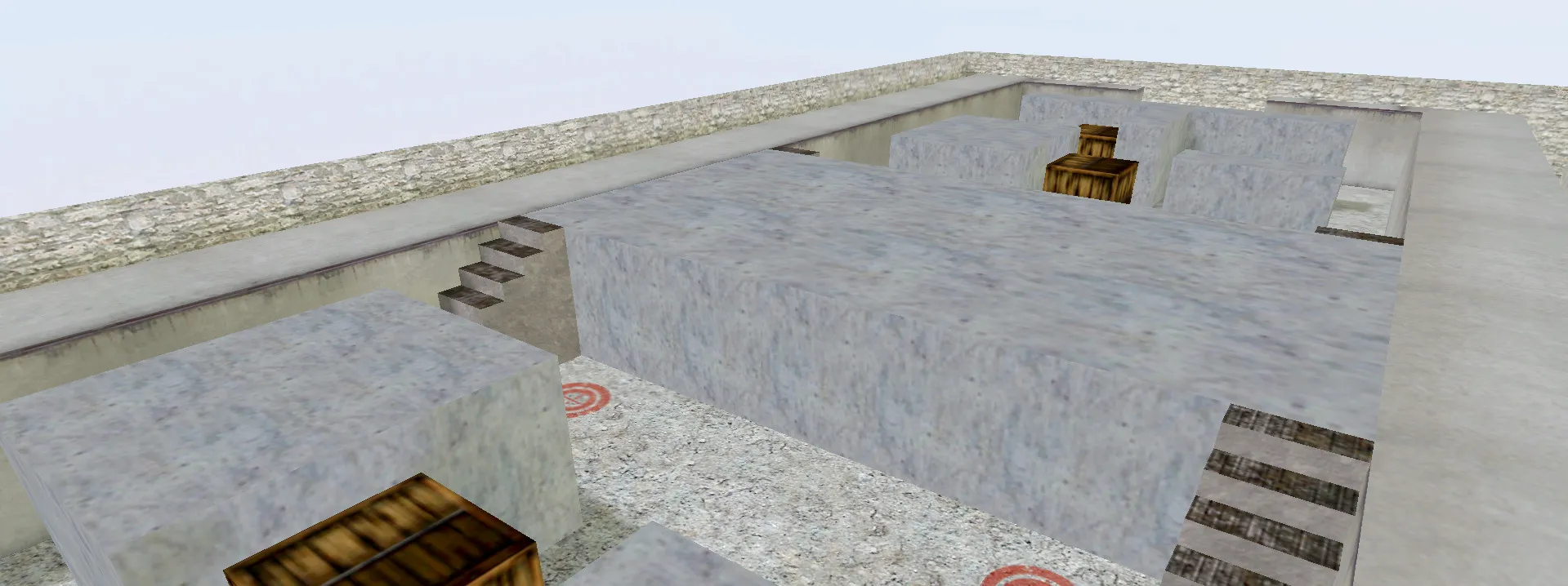 Скриншот  Карта mini_infiltration для CS 1.6: Тактика и особенности