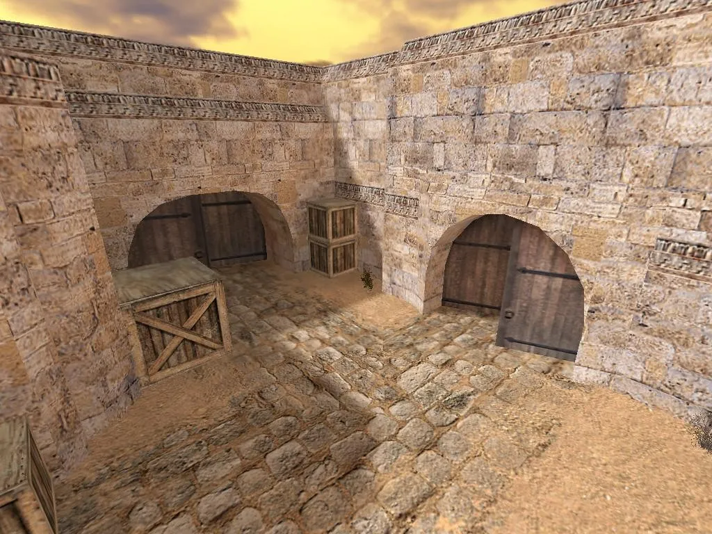 Скриншот  Карта de_byfly для CS 1.6: точки, рейты, bbot .nav, оптимизация wpoly/epoly и настройка под фпс