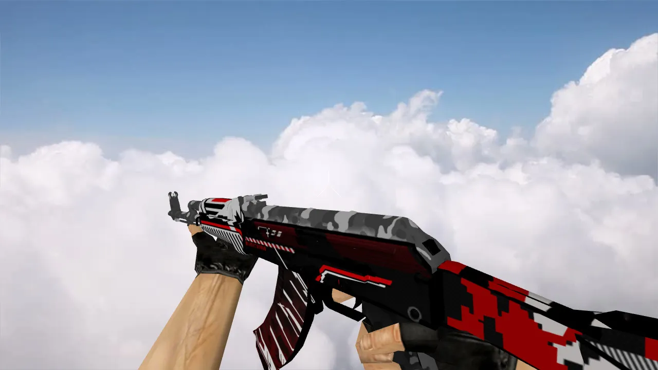 Скриншот Модель AK-47 Military Carbon для CS 1.6 - Уникальный стиль и качество