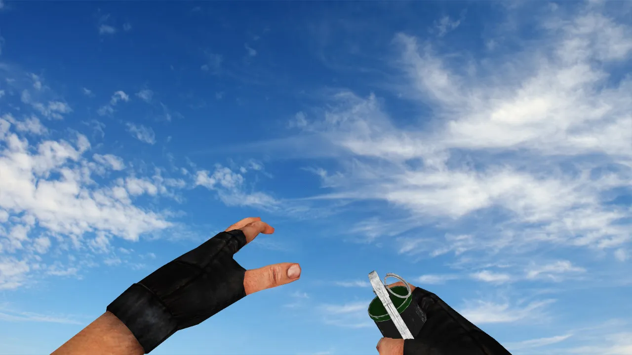 Скриншот Модель «M18 Smoke» для CS 1.6: v_ / p_ / w_ модели, звуки, анимация осмотра и качество текстур