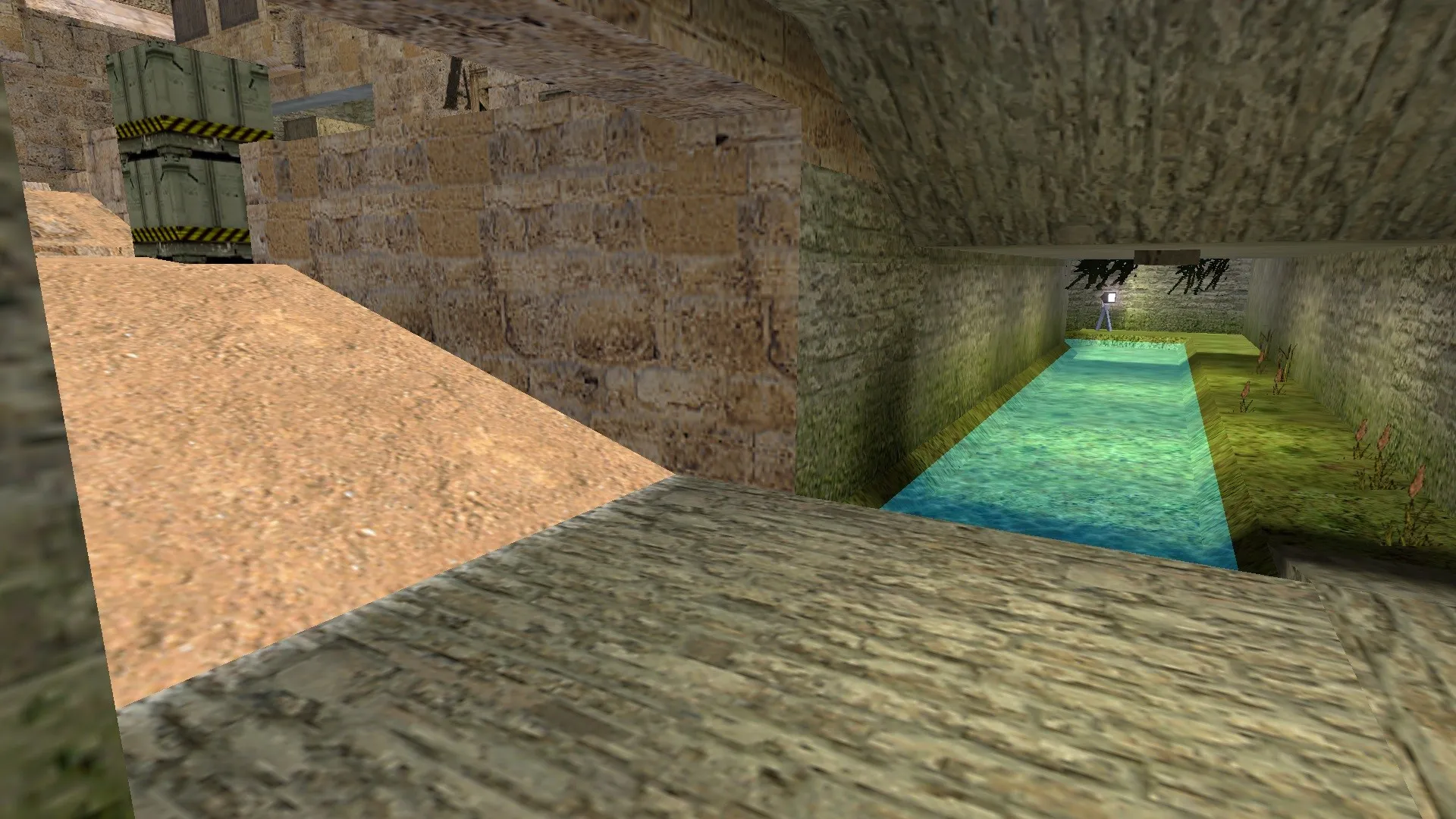 Скриншот  Карта de_mix7 для CS 1.6 - Тактические преимущества и баланс