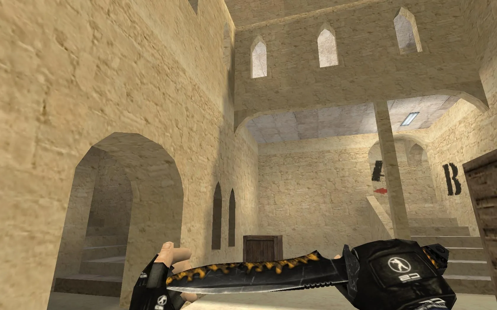 Скриншот  Карта de_sandman для CS 1.6: Технический обзор и стратегии