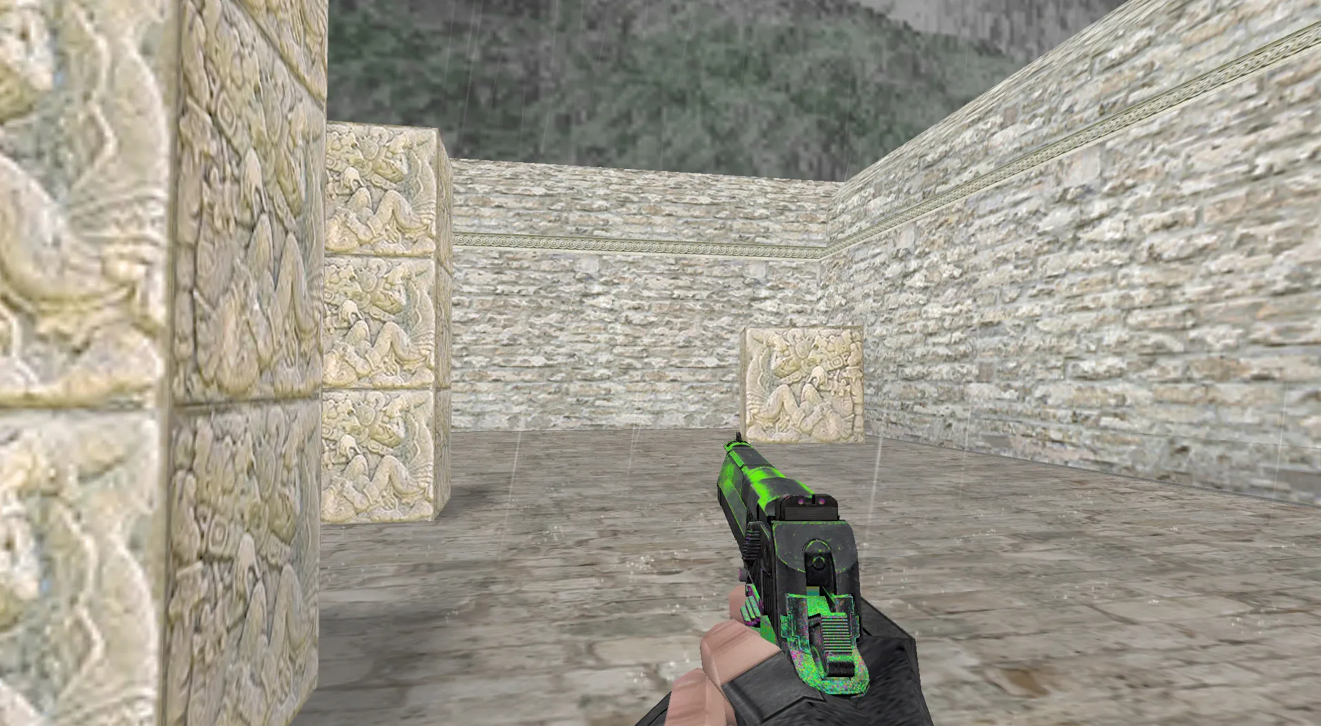 Скриншот Модель «Deagle Кислотный выстрел» для CS 1.6: уникальный скин