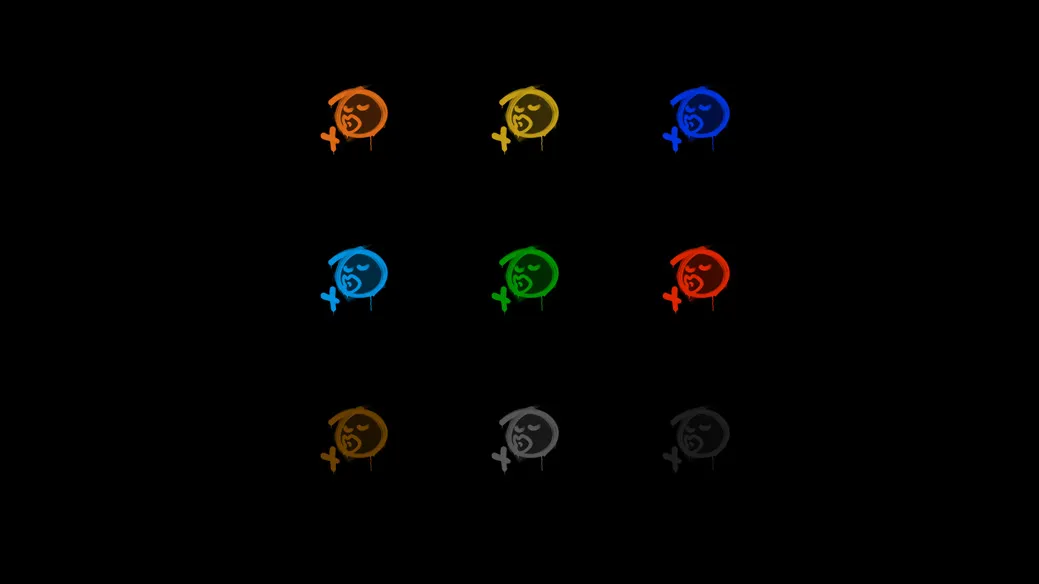 Скриншот Граффити «Чмок» для CS 1.6 - Уникальный стиль из CS:GO