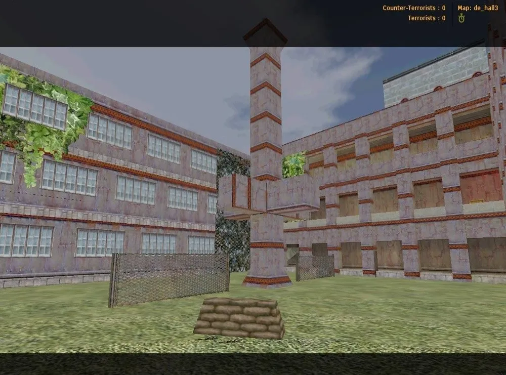 Скриншот Карта «de_hall3» для CS 1.6