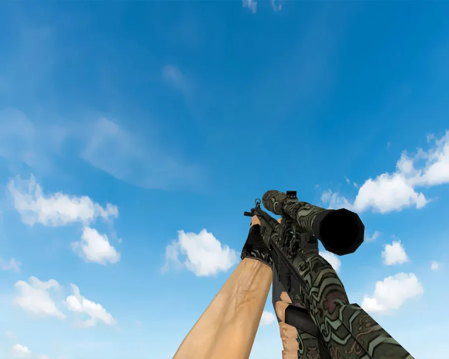 Скриншот G3SG1 | Новые корни для CS 1.6 – уникальный скин