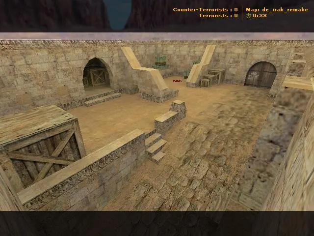 Скриншот  Карта de_irak_remake для CS 1.6 - Тактические возможности и баланс