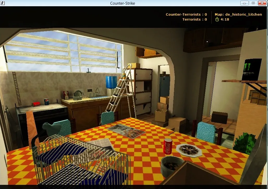 Скриншот Карта de_historic_kitchen для CS 1.6: стратегии и детали