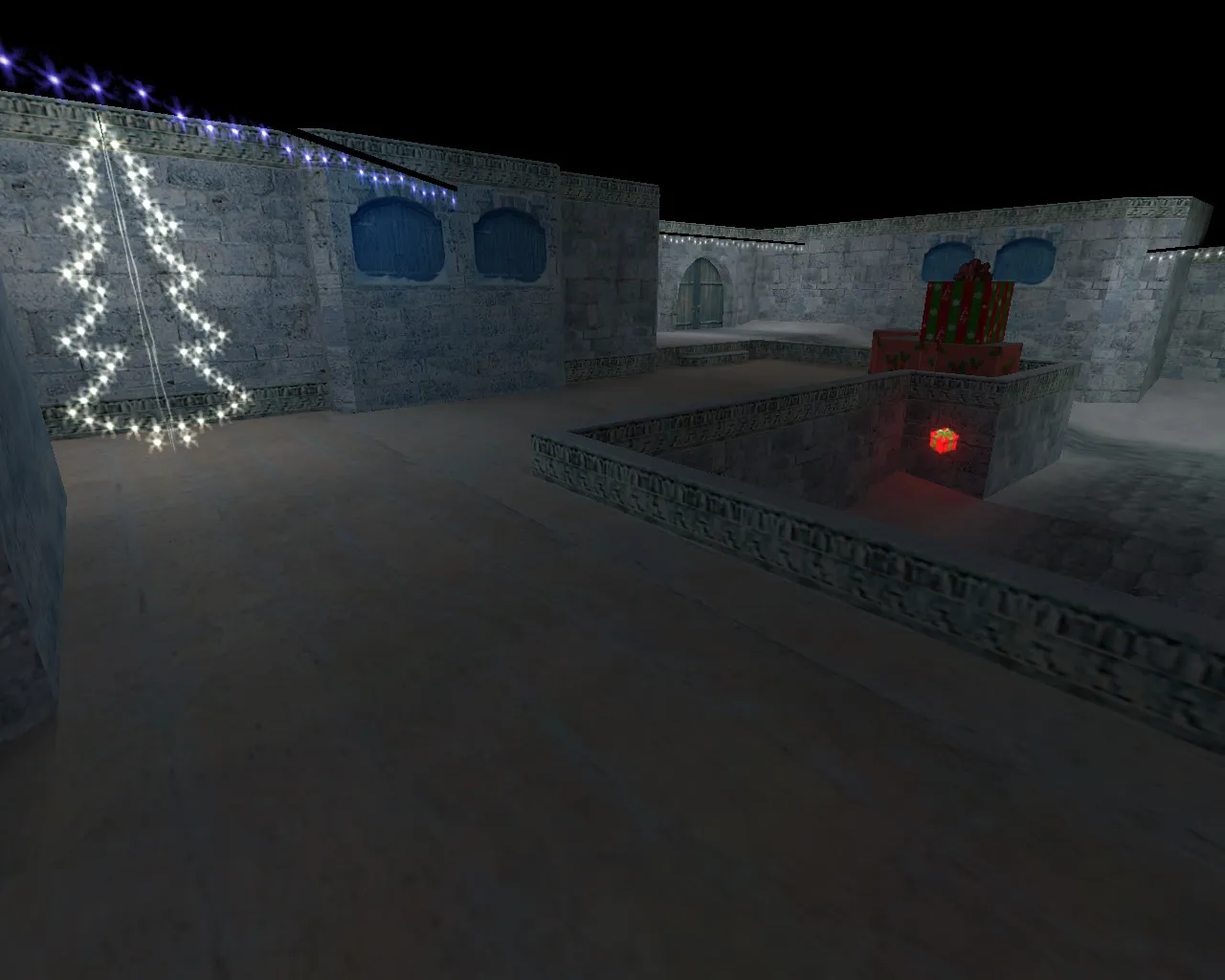 Скриншот Карта «de_dust2_2x2_xmas» для CS 1.6