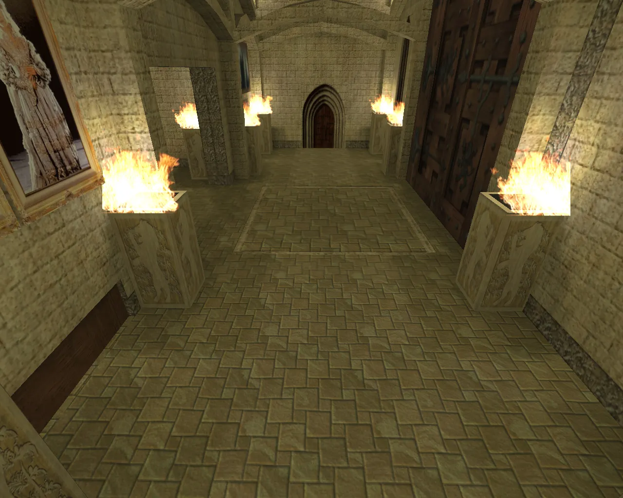 Скриншот  awp_hall_tkl — AWP карта для CS 1.6: баланс сторон, точки, .nav и оптимизация wpoly/epoly