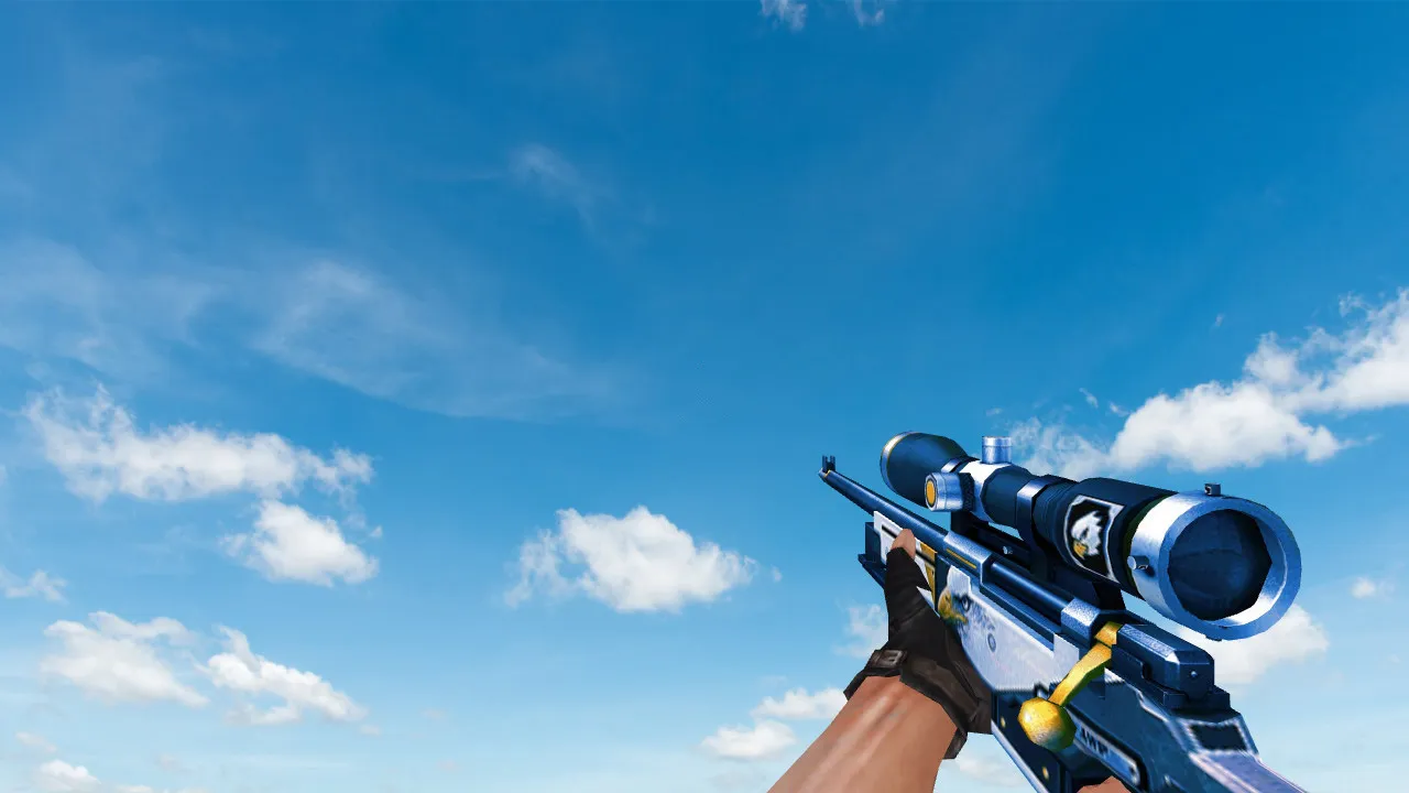 Скриншот Модель AWP Bercut для CS 1.6 - Уникальный скин для точности