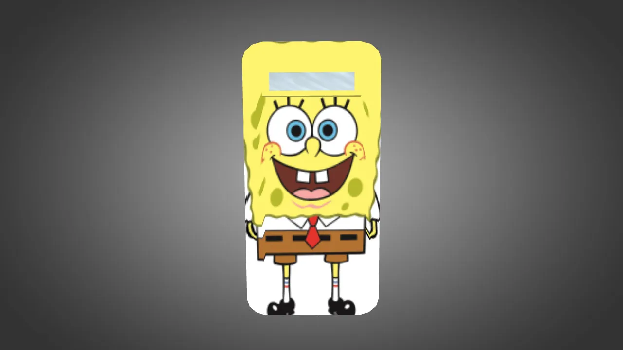 Скриншот Модель «SpongeBob Shield» для CS 1.6: v_, p_, w_ щит, текстуры 1024x1024, звуки и анимация осмотра
