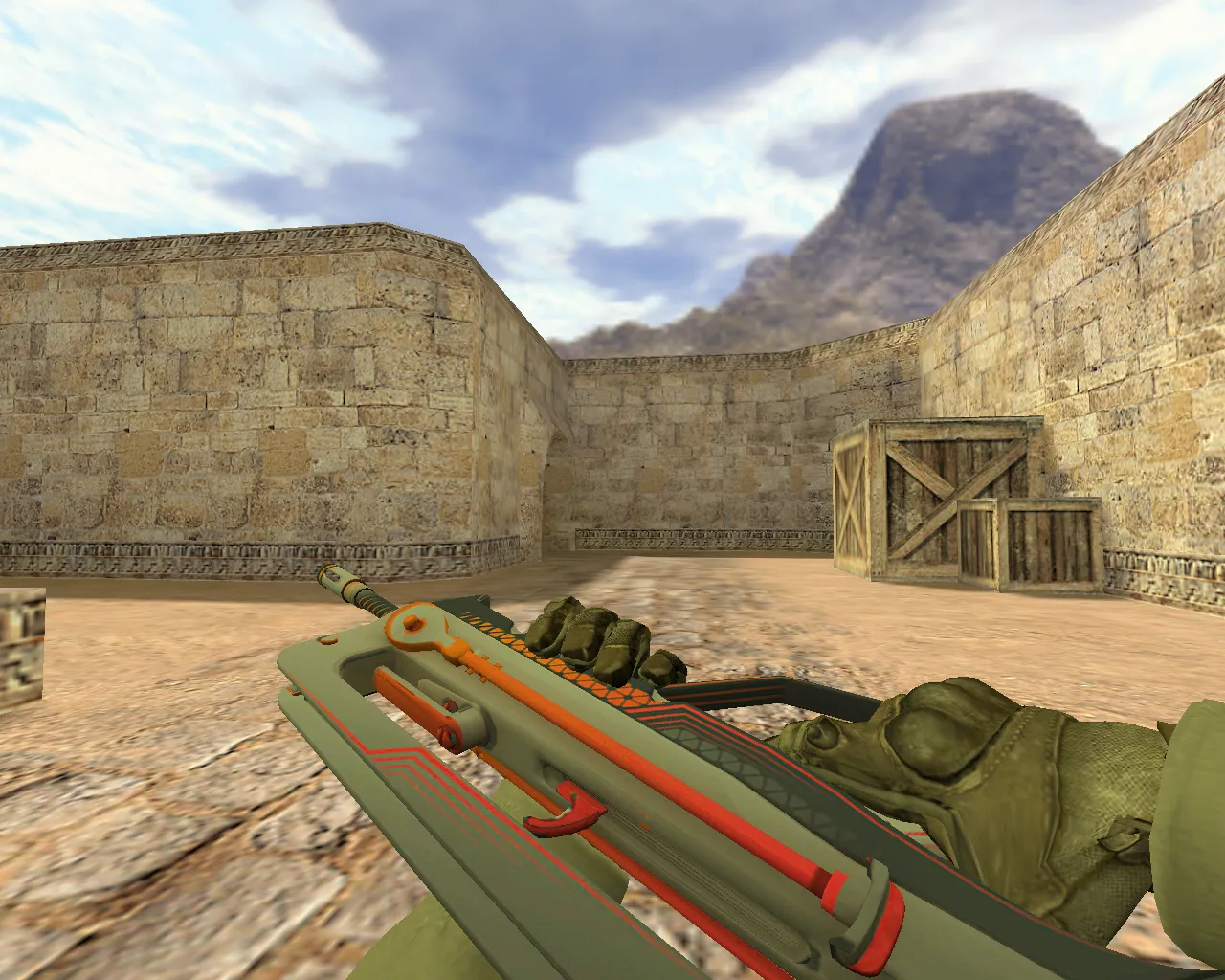 Скриншот Модель Famas Валентность для CS 1.6 - Качественная замена