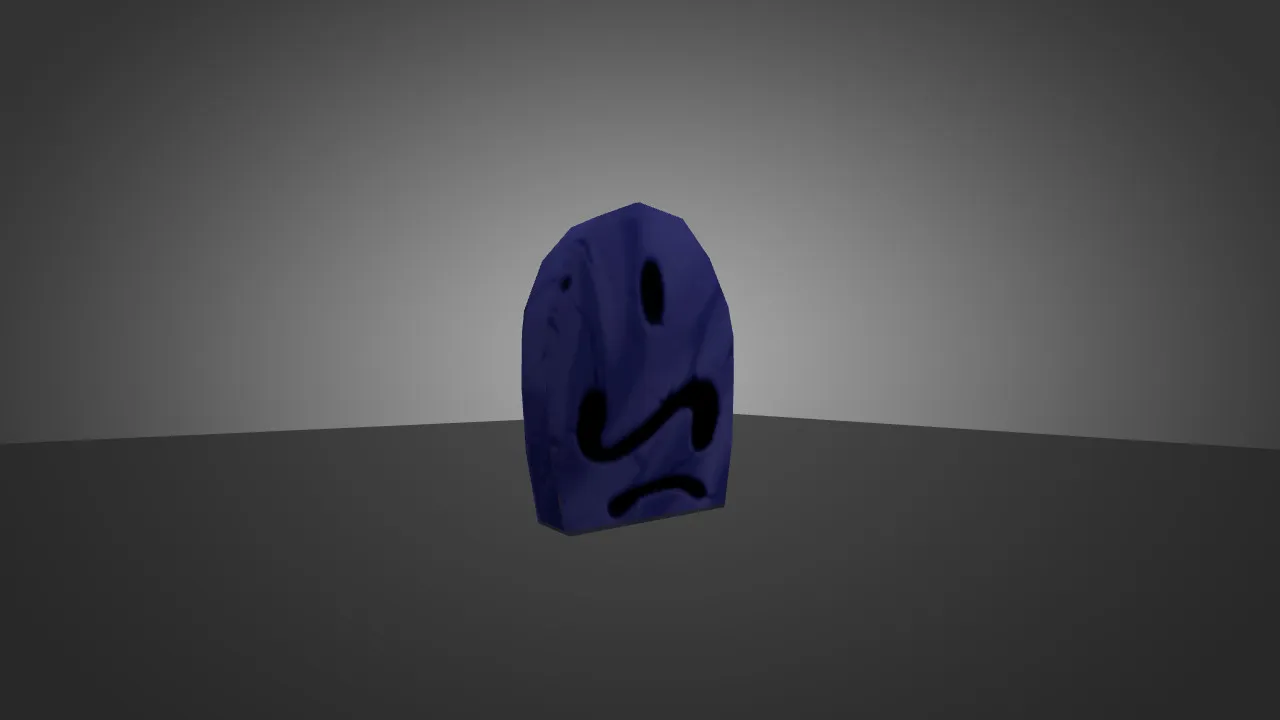 Скриншот Модель «Worms Gravestone» для CS 1.6 - Уникальный скин для игроков