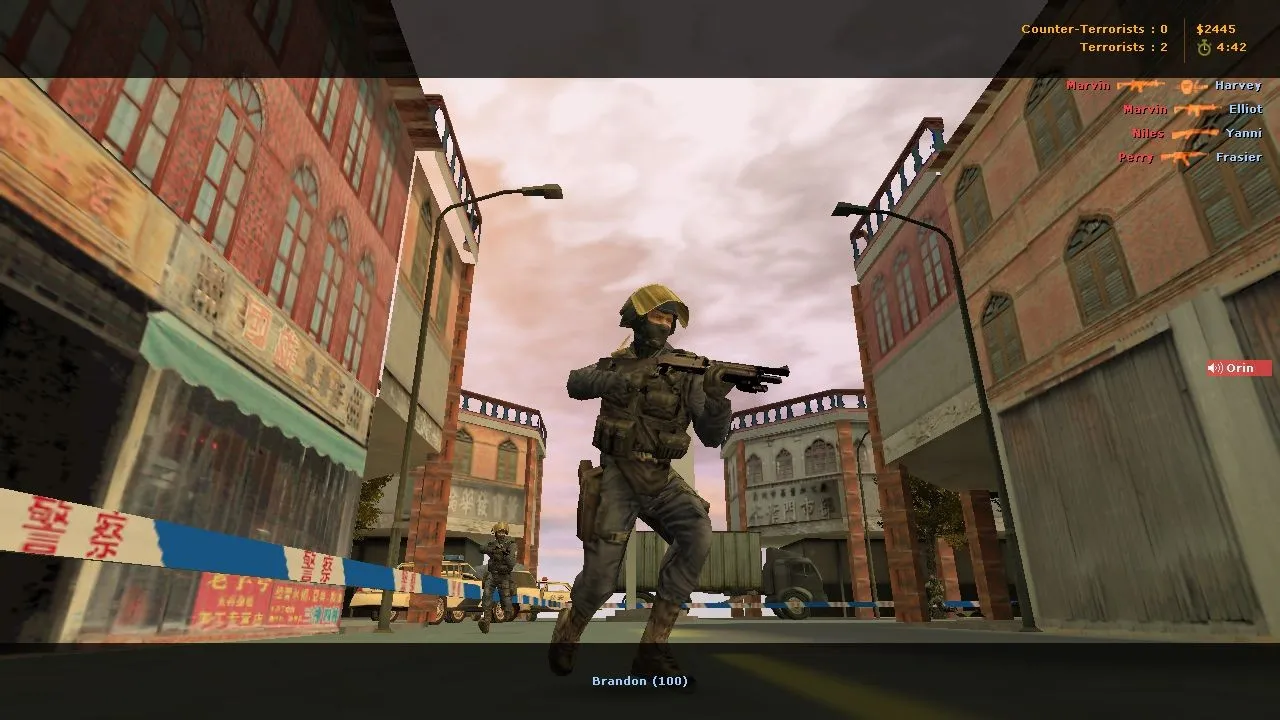 Скриншот  de_carpcity карта для CS 1.6: баланс сторон, точки под плент, .nav для ботов и оптимизация