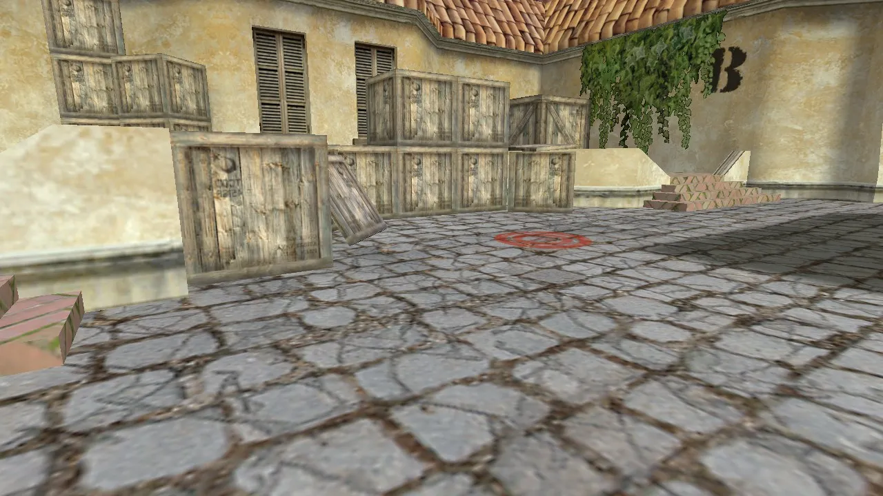 Скриншот Карта de_peanut для CS 1.6: тактика и оптимизация